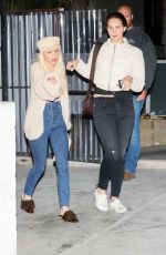 LANA DEL REY Leaves Wednesday Evening Church Services in Los Angeles 01/22/2020