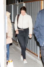 LANA DEL REY Leaves Wednesday Evening Church Services in Los Angeles 01/22/2020