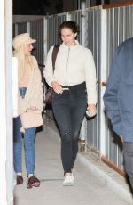 LANA DEL REY Leaves Wednesday Evening Church Services in Los Angeles 01/22/2020