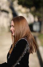 LARSEN THOMPSON Arrivves at Ellie Saab Show at Paris Fashino Week 01/22/2020