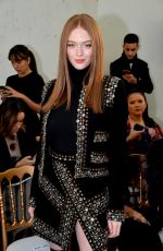 LARSEN THOMPSON at Ellie Saab Fashion Show at PFW in Paris 01/22/2020