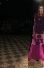 LARSEN THOMPSON at Viktor and Rolf Show at Paris Fashion Week 01/22/2020
