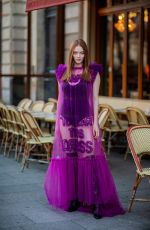 LARSEN THOMPSON at Viktor and Rolf Show at Paris Fashion Week 01/22/2020