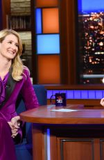 LAURA DERN at Late Show with Stephen Colbert 01/10/2020