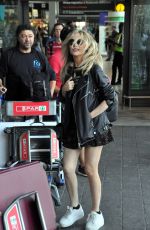 LAURA WHITMORE at Cape Town International Airport 01/07/2020