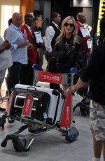 LAURA WHITMORE at Cape Town International Airport 01/07/2020