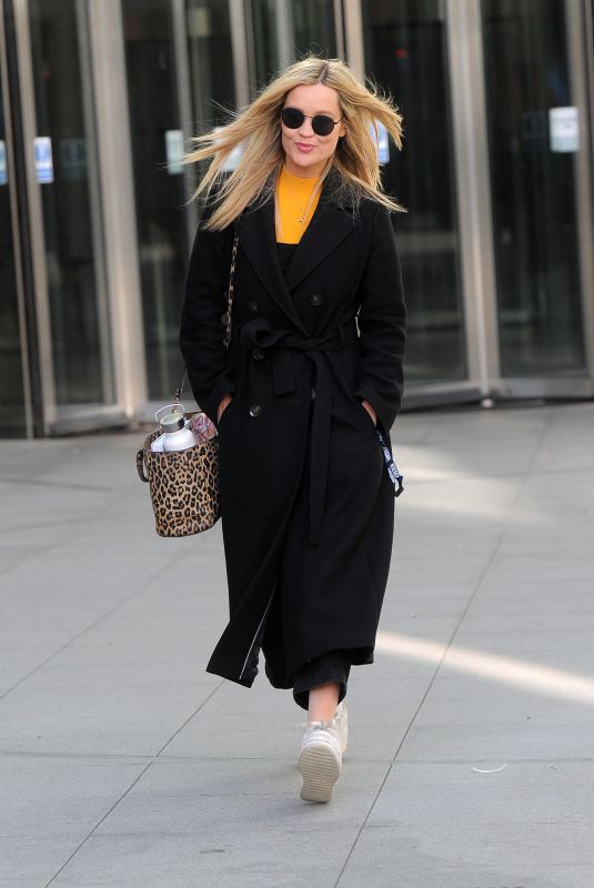 LAURA WHITMORE Leaves BBC Radio 5 Studios in London 01/19/2020