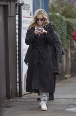 LAURA WHITMORE Out and About in London 01/14/2020