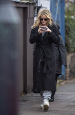 LAURA WHITMORE Out and About in London 01/14/2020