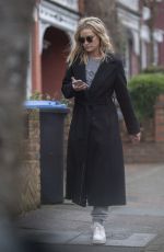 LAURA WHITMORE Out and About in London 01/14/2020