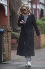 LAURA WHITMORE Out and About in London 01/14/2020