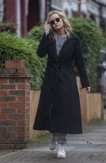 LAURA WHITMORE Out and About in London 01/14/2020