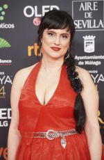 LAURA ZAMORA at 34th Goya Cinema Awards 2020 in Madrid 01/25/2020