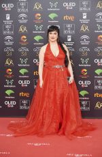 LAURA ZAMORA at 34th Goya Cinema Awards 2020 in Madrid 01/25/2020