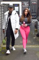 LAUREN GOODGER Leaves a Gym in Chigwell 01/10/2020