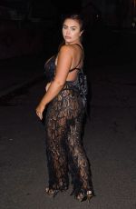 LAUREN GOODGER Night Out in London 01/05/2020