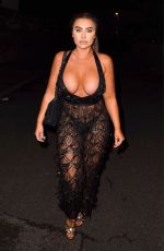 LAUREN GOODGER Night Out in London 01/05/2020