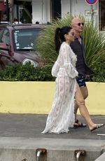 LAUREN SANCHEZ on Holiday in St. Barth 12/26/2019