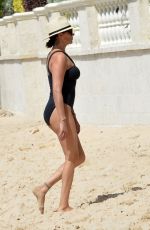 LAUREN SILVERMAN in Swimsuit at a Beach in Barbados 01/06/2020
