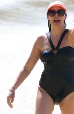 LAUREN SILVERMAN in Swimsuit at a Beach in Barbados 01/06/2020