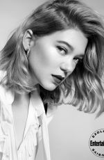 LEA SEYDOUX and LASHANA LYNCH in Entertainment Weekly, January 2020