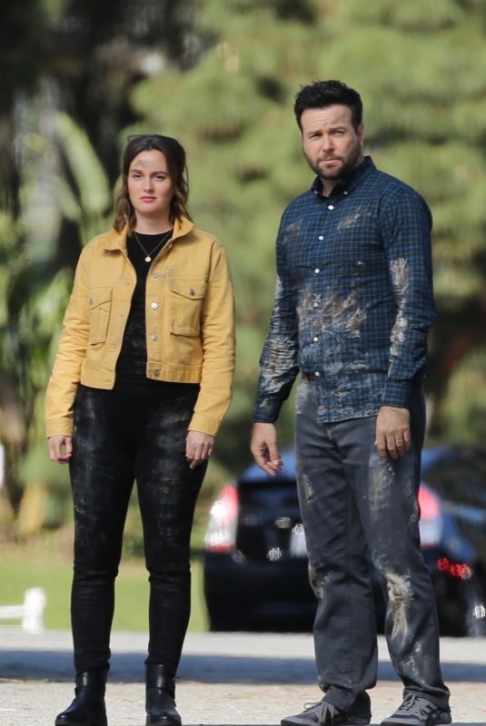 LEIGHTON MEESTER on the Set Single Parents in Los Angeles 01/28/2020