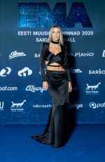 LIIS LEMSALI at Estonian Music Awards 2020 in Tallinn 01/24/2020