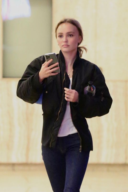 LILY-ROSE DEPP Out and About in Los Angeles 01/03/2020