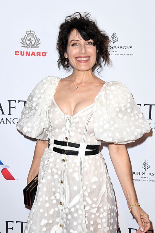 LISA EDELSTEIN at Bafta Los Angeles Tea Party 01/04/2020