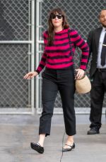 LIV TYLER Arrives at Jimmy Kimmel Live! in Los Angeles 01/21/2020