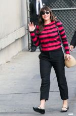 LIV TYLER Arrives at Jimmy Kimmel Live! in Los Angeles 01/21/2020