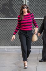 LIV TYLER Arrives at Jimmy Kimmel Live! in Los Angeles 01/21/2020