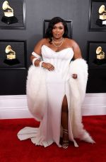 LIZZO at 62nd Annual Grammy Awards in Los Angeles 01/26/2020