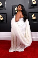 LIZZO at 62nd Annual Grammy Awards in Los Angeles 01/26/2020