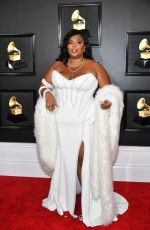 LIZZO at 62nd Annual Grammy Awards in Los Angeles 01/26/2020
