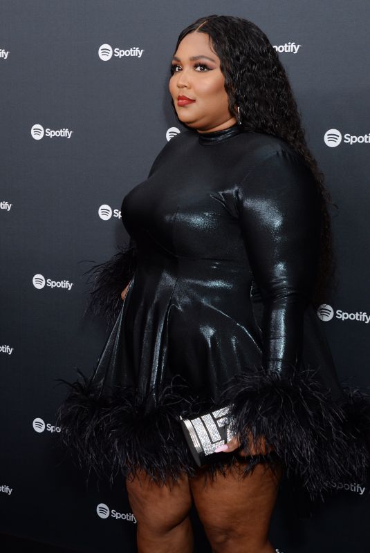 LIZZO at Spotify Hosts Best New Artist Party in Los Angeles 01/23/2020