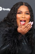 LIZZO at Spotify Hosts Best New Artist Party in Los Angeles 01/23/2020