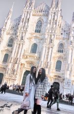 LOREN GRAY Out in Milan - Instagram Photos 01/14/2020