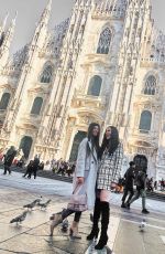 LOREN GRAY Out in Milan - Instagram Photos 01/14/2020