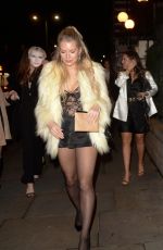 LOTTIE MOSS Celebrates Her 22nd Birthday at Bluebird Restaurant in London 01/09/2020