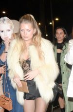 LOTTIE MOSS Leaves Bluebird Restaurant in London 01/09/2020