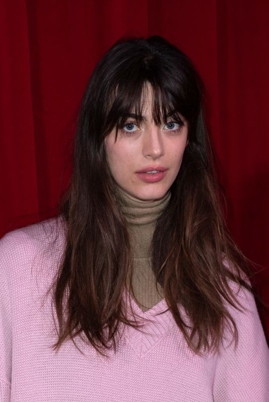 LOUISE FOLLAIN at Ami Alexandre Mattiussi Fashion Show at Paris Fashion Week 01/14/2020