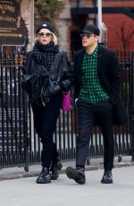 LUCY BOYNTON and Rami Malek Out Shopping in New York 01/21/2020