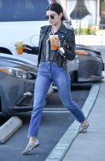 LUCY HALE at a Coffee Bean in Studio City 01/03/2020