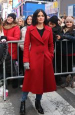LUCY HALE at Dick Clark