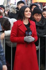 LUCY HALE at Dick Clark