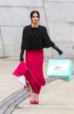LUCY HALE on the Set of Katy Keene in New York 01/14/2020