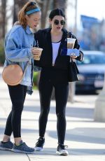 LUCY HALE Out and About in Los Angeles 01/12/2020