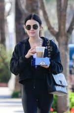 LUCY HALE Out and About in Los Angeles 01/12/2020