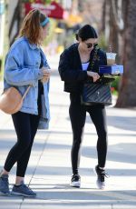 LUCY HALE Out and About in Los Angeles 01/12/2020